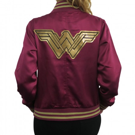 Wonder Woman Movie Logo Women's Bomber Jacket