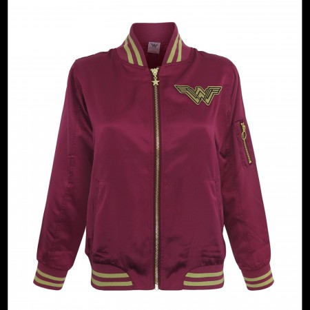 Wonder Woman Movie Logo Women's Bomber Jacket