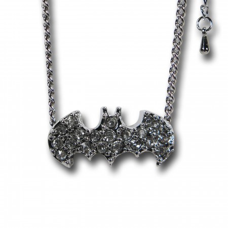 Batman Stone Charm Necklace