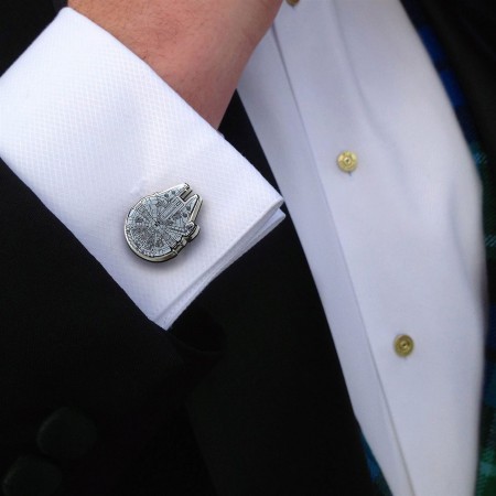 Star Wars Millennium Falcon Cufflinks