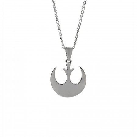 Star Wars Rebel Alliance Silver Plated Necklace