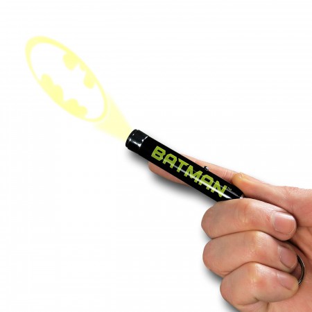 Batman Logo Keychain Flashlight