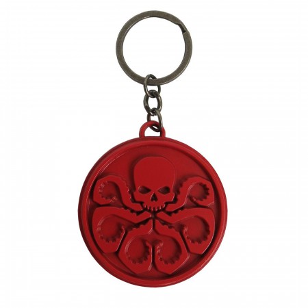 Hydra Red Symbol Metal Keychain