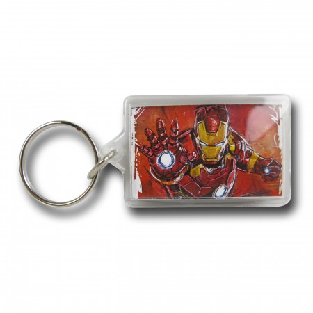 Iron Man Age of Ultron Distressed Keychain