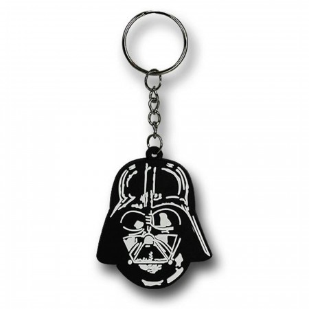 Star Wars Classic Darth Vader Helmet PVC Keychain
