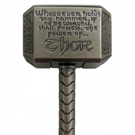 Thor Movie Metal Mjolnir Hammer Keychain
