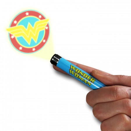 Wonder Woman Logo Keychain Flashlight