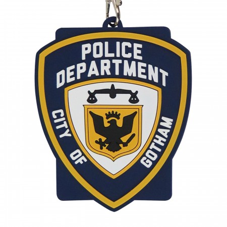 Batman GCPD Lanyard with Rubber ID Holder