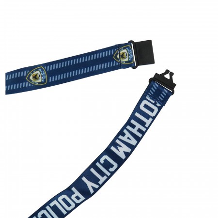 Batman GCPD Lanyard with Rubber ID Holder