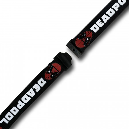 Deadpool Lanyard w/PVC Charm