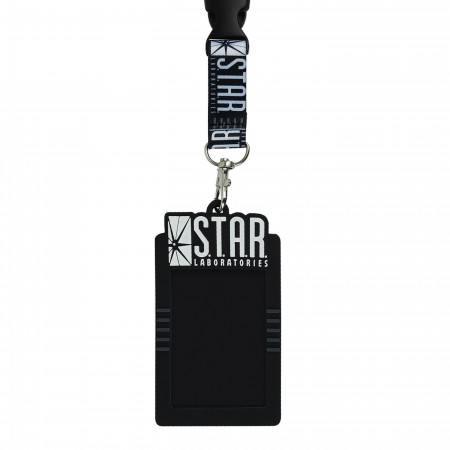 Flash Star Labs Lanyard with Rubber ID Holder