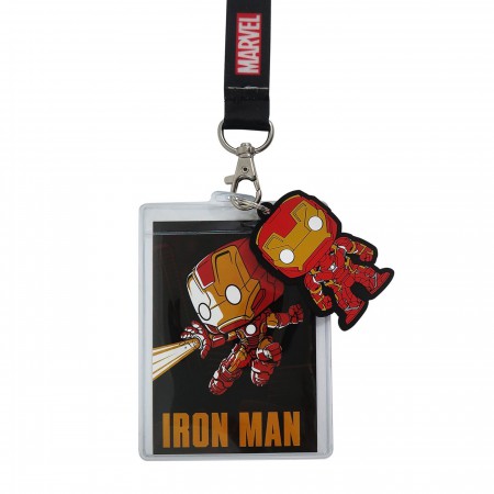 Iron Man Funko Pop! Lanyard with Charm