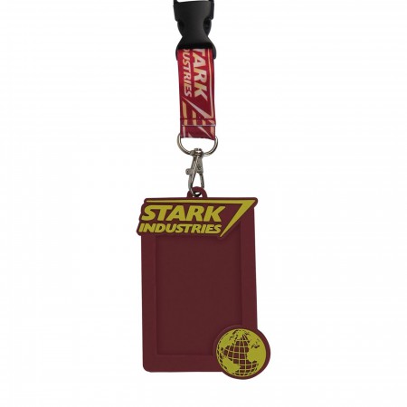 Stark Industries Lanyard with Rubber ID Holder