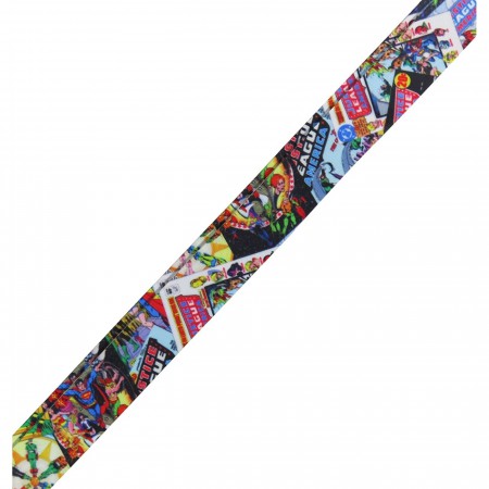 Justice League of America Lanyard with Charm