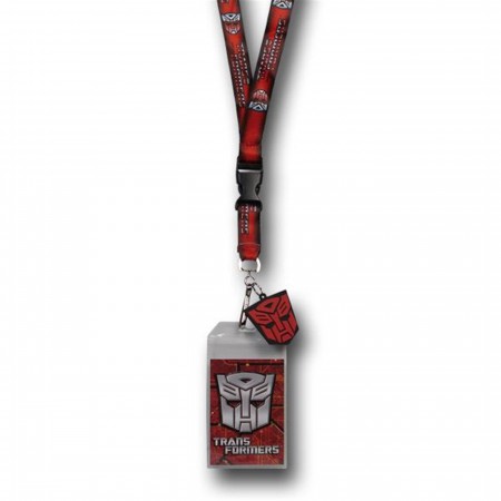 Transformers Lanyard with Double Sided Symbol