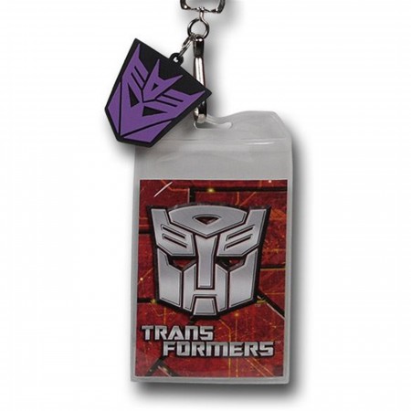 Transformers Lanyard with Double Sided Symbol