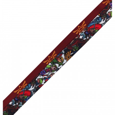 The Legend of Zelda Characters Lanyard with PVC Charm