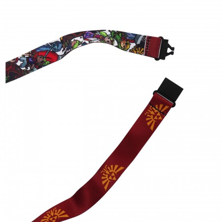 The Legend of Zelda Characters Lanyard with PVC Charm