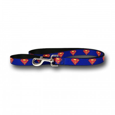 Superman Symbols Dog Leash