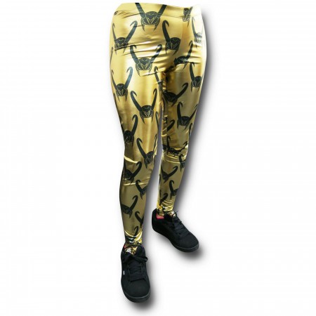 Loki Women's Gold Leggings