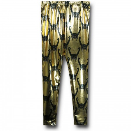 Loki Women's Gold Leggings