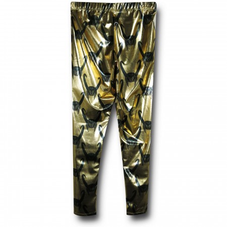 Loki Women's Gold Leggings