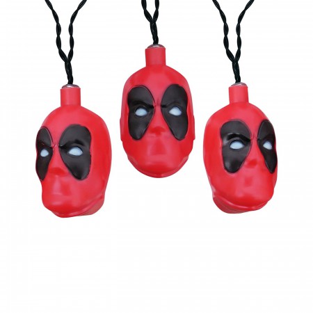 Deadpool Heads String Light Set