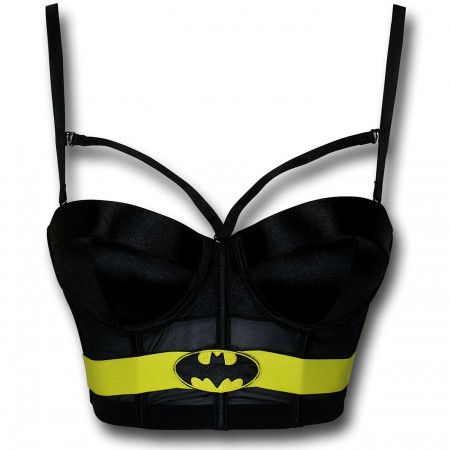Batgirl Women's Long Line Mesh Bra