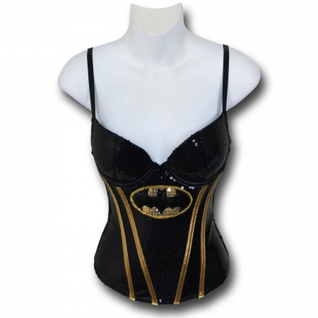 Batgirl Women's Sequin Corset