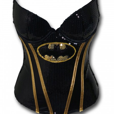 Batgirl Women's Sequin Corset