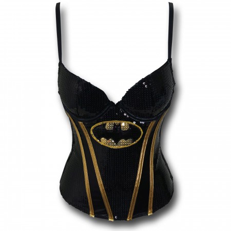 Batgirl Women's Sequin Corset