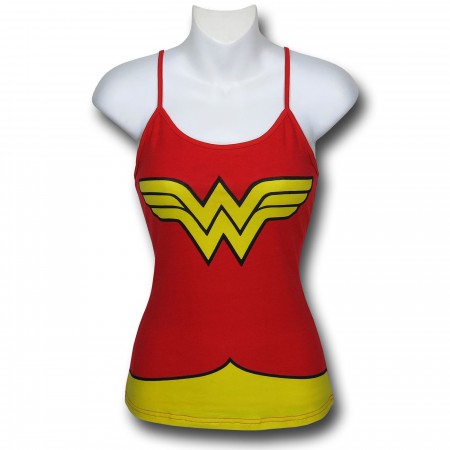 Wonder Woman Women's Costume Cami and Caped Panty Set