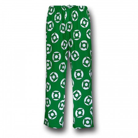 Green Lantern Symbols Mosaic Lounge Pants