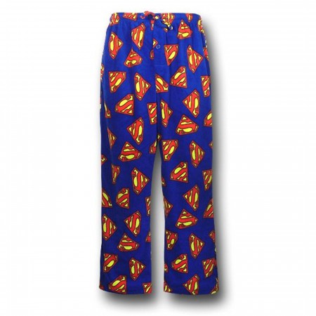 Superman Royal Logo Fleece Lounge Pants