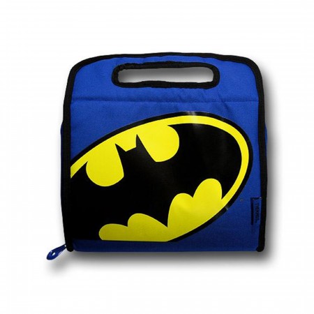 Batman Symbol Blue Lunch Sack