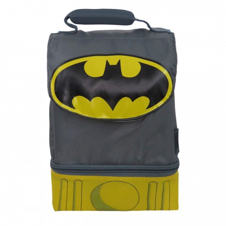 Batman Costume with Cape Dual Soft Lunchbox