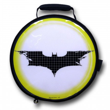 Batman Dark Knight Rises Symbol Round Lunch Tote