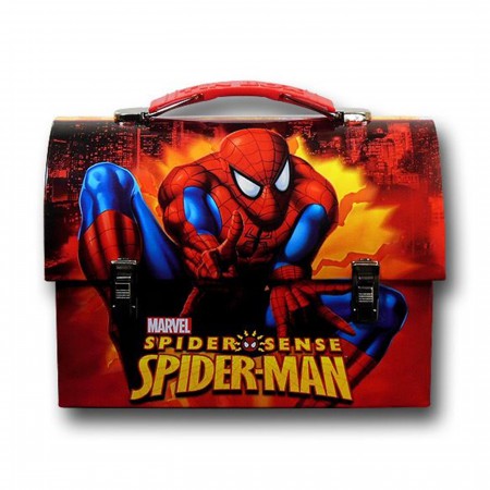 Spiderman Double-Slinging Domed Lunchbox