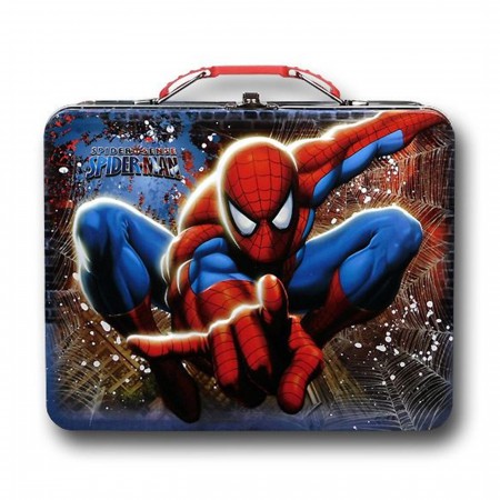Spiderman Web Splatter Lunchbox