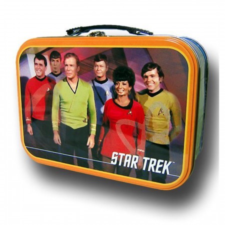 Star Trek Beam Me Up Tin Lunch Box