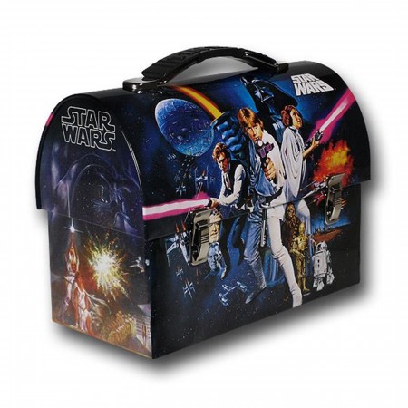 Star Wars A New Hope Poster Domed Lunchbox