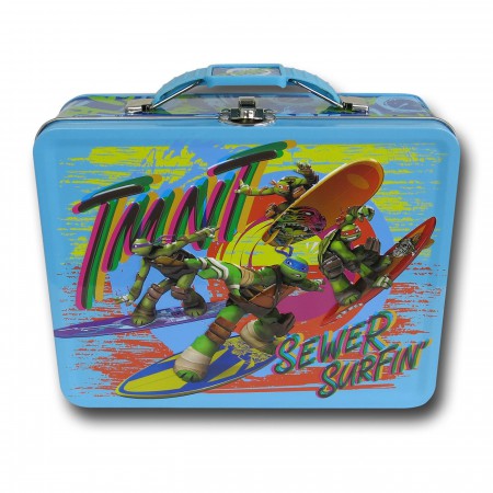 TMNT Sewer Surfin' Tin Lunch Box