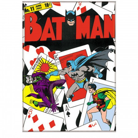 Batman No 11 Joker and Cards Magnet