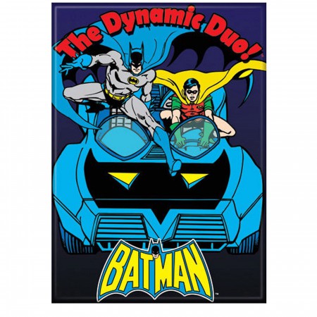 Batman and Robin Dynamic Duo Magnet