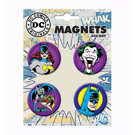 Batman and Friends Magnet Set