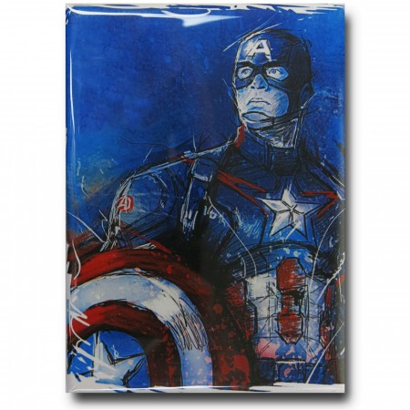 Captain America Age of Ultron Distressed Magnet