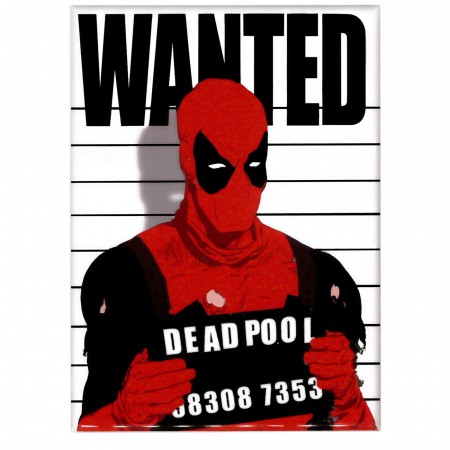 Deadpool Wanted Magnet