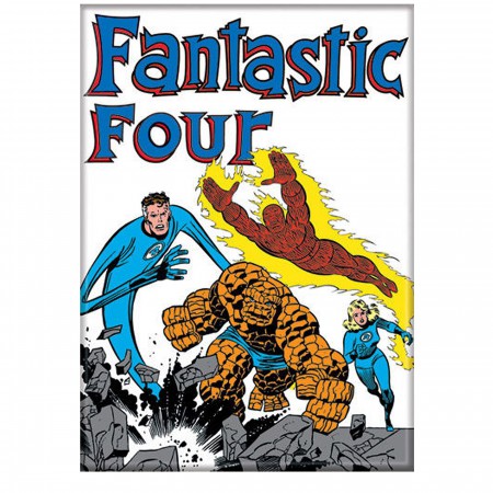 Fantastic Four Team Magnet