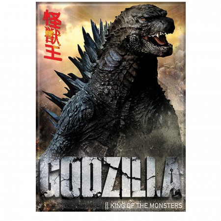 Godzilla Movie Bust Magnet