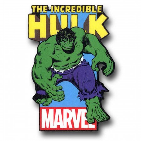 Hulk with Logo Funky Chunky Magnet